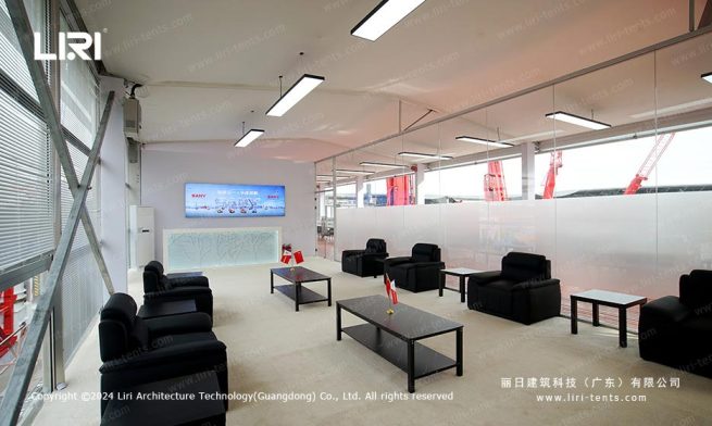 三层篷房贵宾休息区