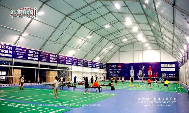 Fabric Badminton Court Covers 1