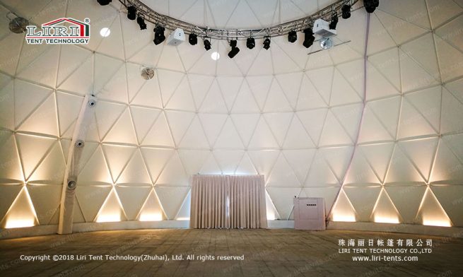 Geodesic Dome Tent internal