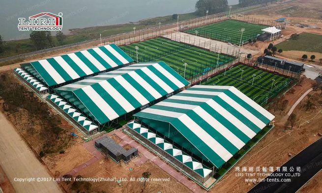 Indoor football sports tent introduce