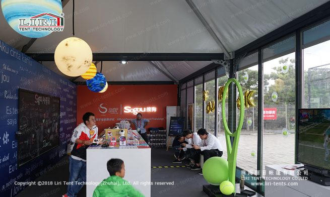 Modular Pagoda tent Interior