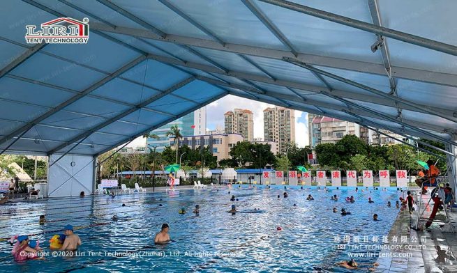 Swimming Stadium tent introduce 1