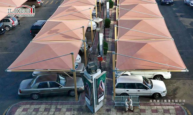 double structure carport ten