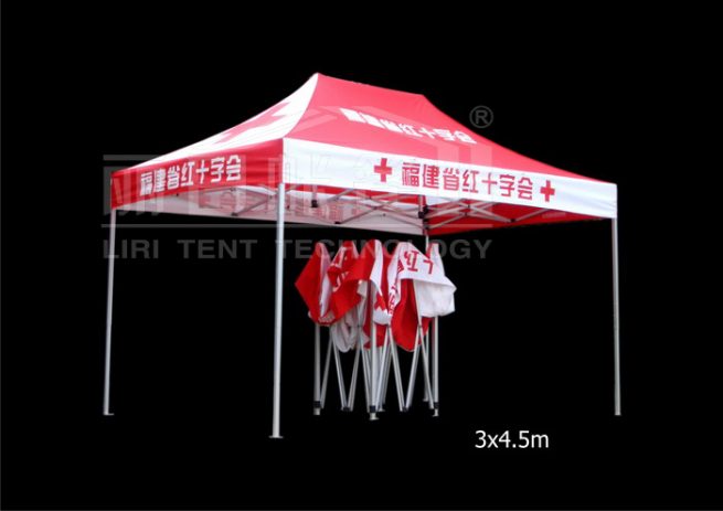 folding tents with advertisment