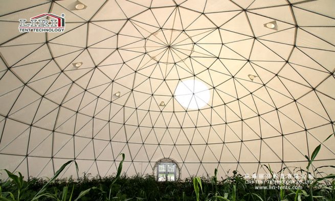 geodesic dome indoor garden