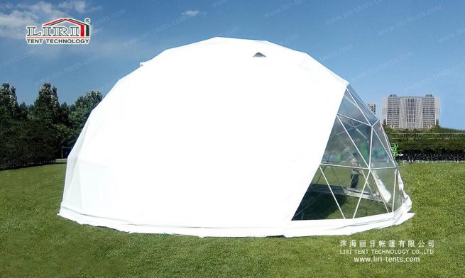 geodesic dome tent for event