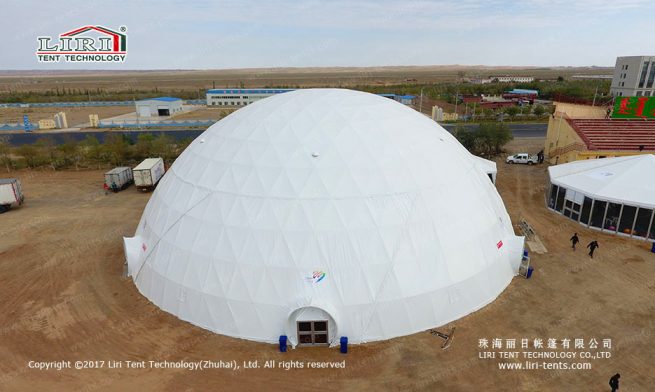 half dome tent for event