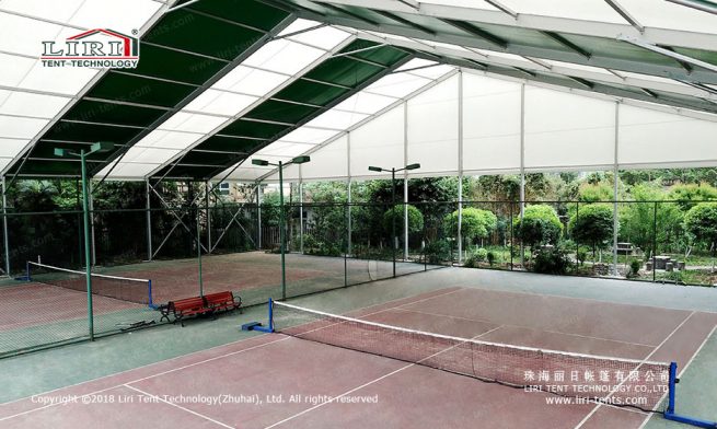 large Indoor Tennis Court 2