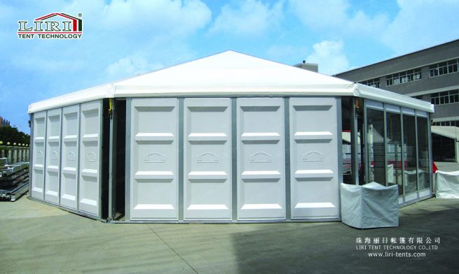 octagonal tent with ABS wall