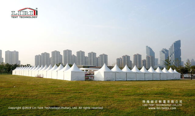pagoda tent for event