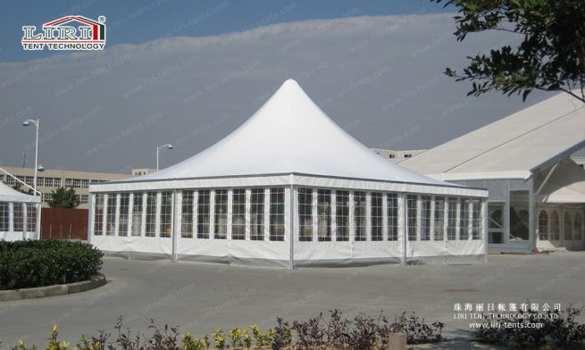 pagoda tent with window sidewalls 1
