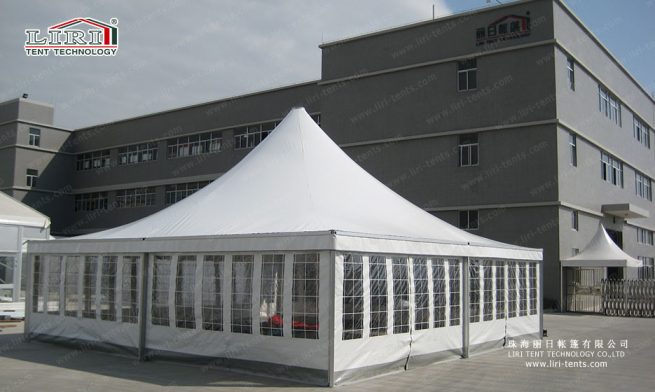 pagoda tent with window sidewalls introduce