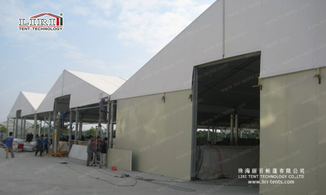wall with sandwich panels 2