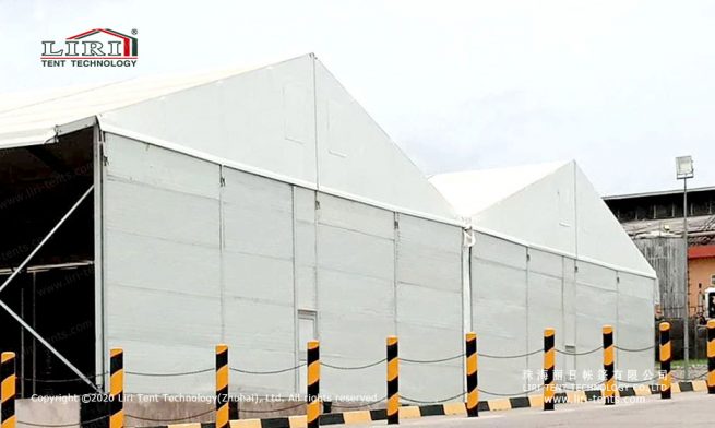 20x150m tents for warehouse
