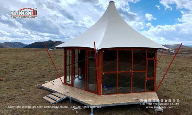 glamping safari tent images