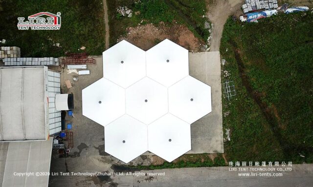 Hexagon Module Square Tent for sale 1