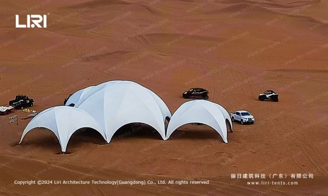 六边形圆顶篷房