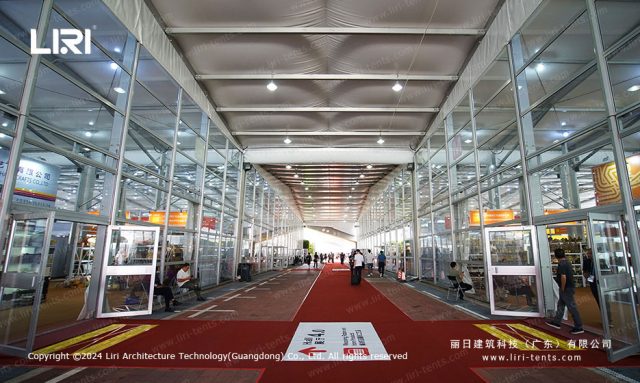 广交会篷房内景图