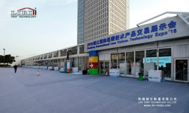 装配式展览篷房测面图