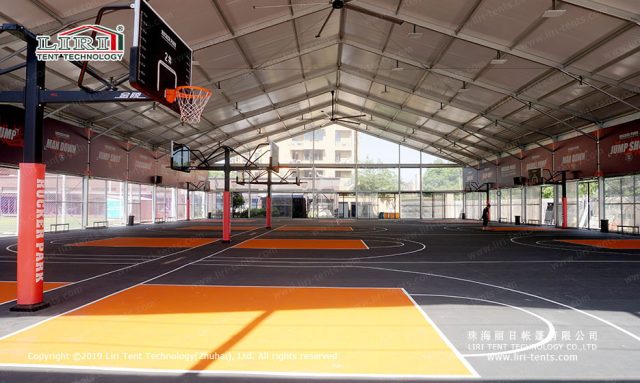 装配式建筑移动体育场馆篮球场篷房