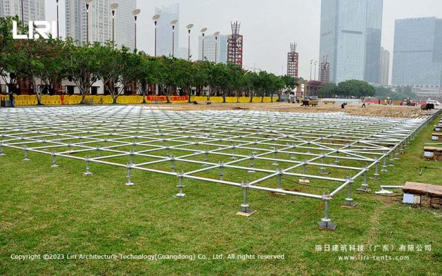 篷房搭建对地面有什么要求？