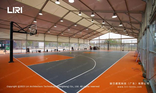 打造篮球场馆篷房成本贵不？
