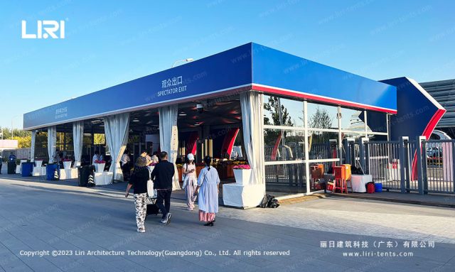 网球赛事篷房观众出口
