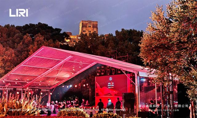 户外透明篷房外景图