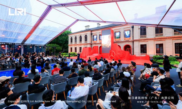 户外透明篷房现场