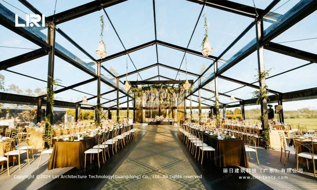 铝合金橘园篷房内景图