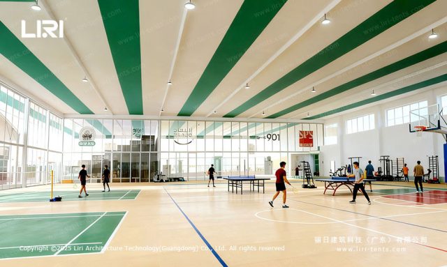 网架篷房比赛区