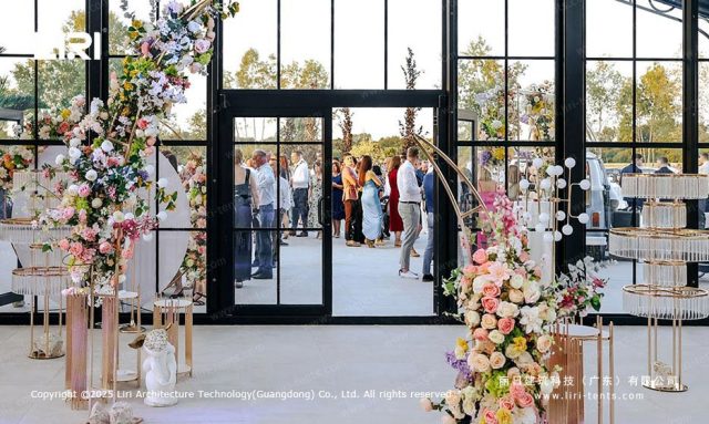 中庭篷房玻璃门