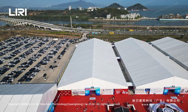 服博会展篷房图片