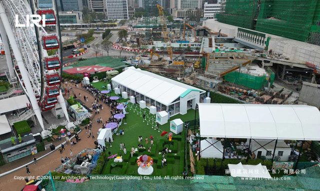 香港花卉展览篷房