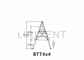 竹节灯笼帐篷BTT4x4